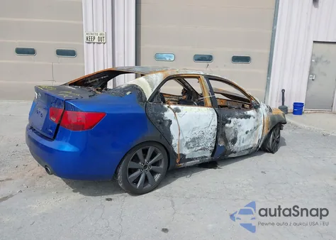 2010 Kia Forte Sx from USA, damaged, VIN KNAFW4A39A5135780